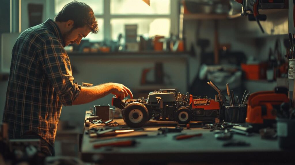 Les etapes essentielles pour reparer une tondeuse avec un carburateur defectueux